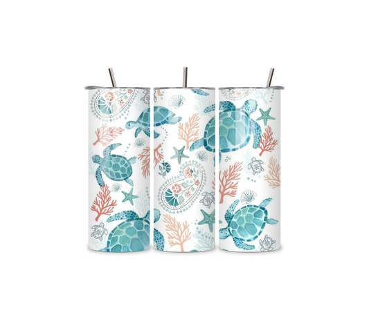 Ocean Turtle Pattern