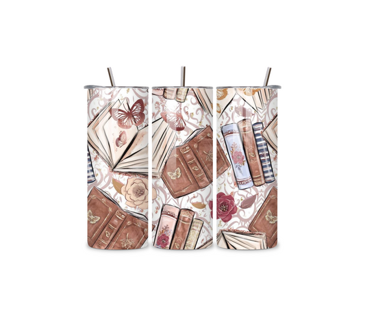 Vintage Aesthetic Book Lover Print