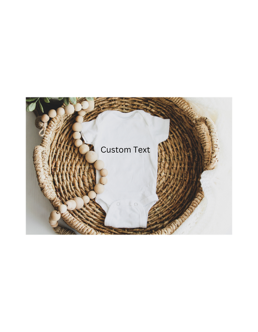 Customise Baby Onesie