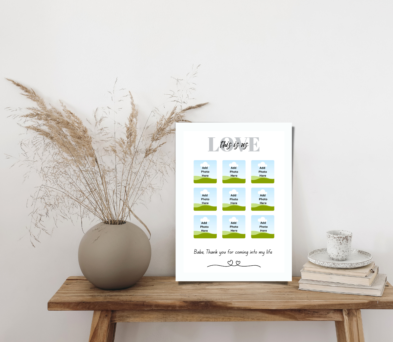 Valentine's Day & Anniversary Personalised Frames (4 Designs)